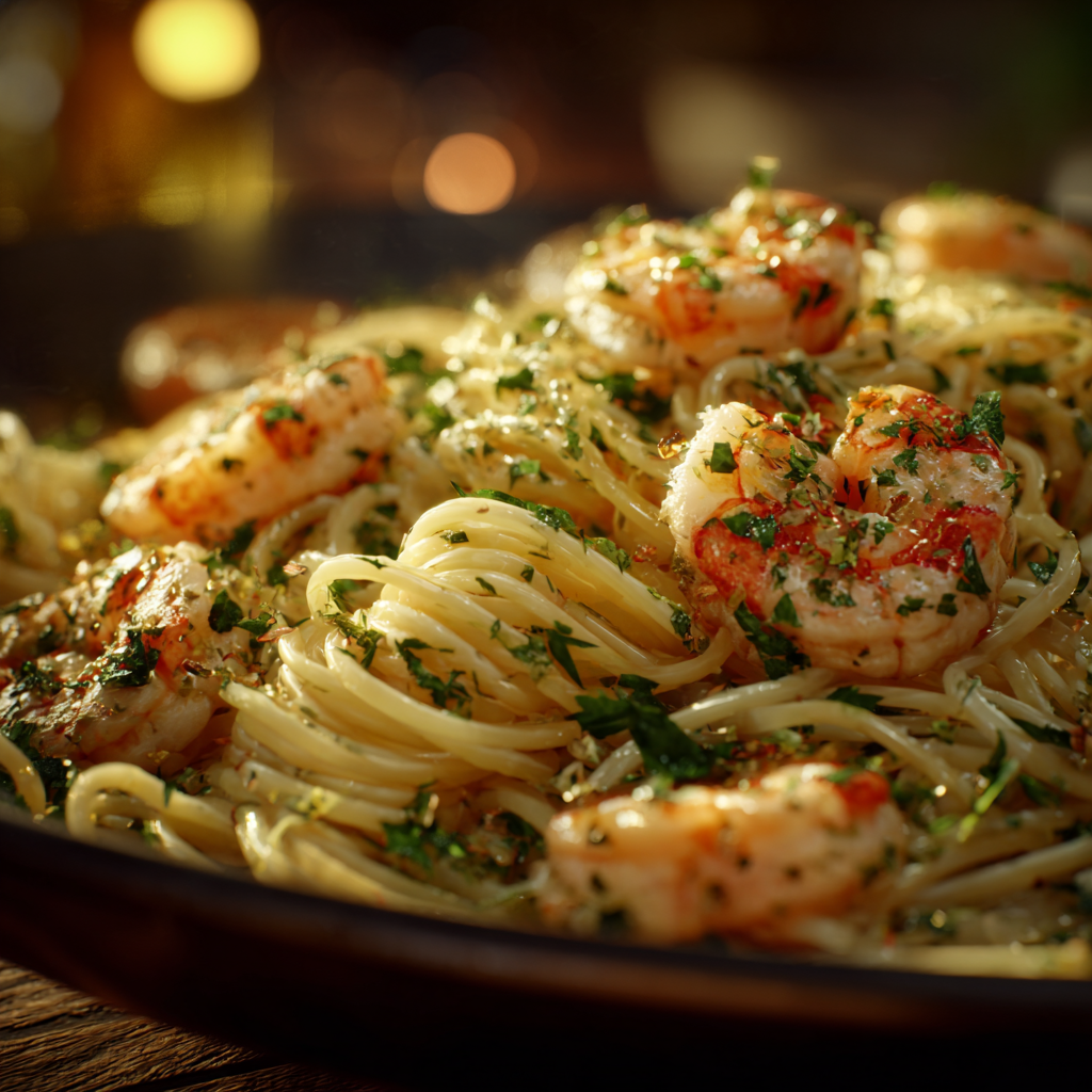 creamy shrimp pasta