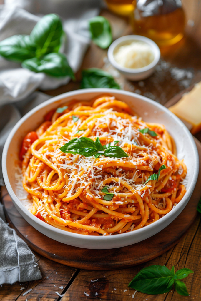 creamy tomato pasta one pot easy dinner